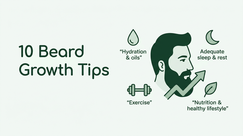 Ten tips to stimulate beard growth