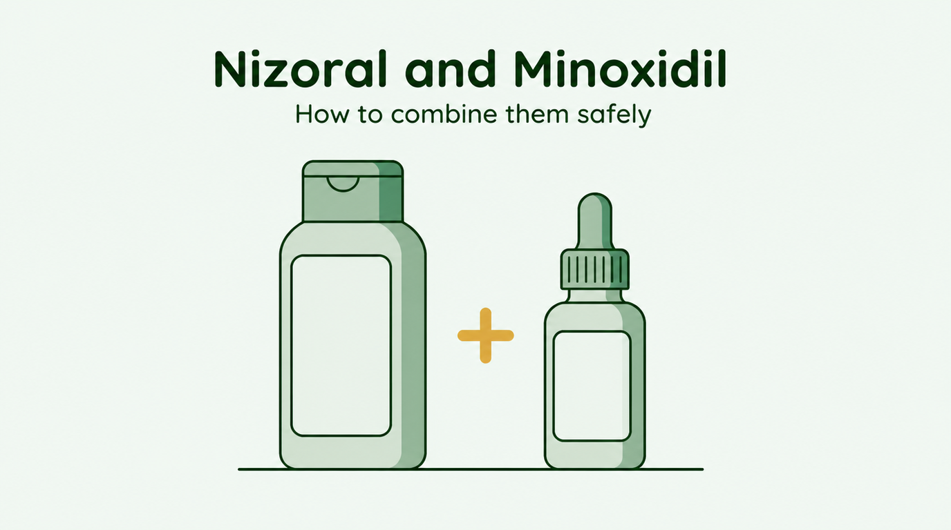 Using Nizoral and minoxidil together