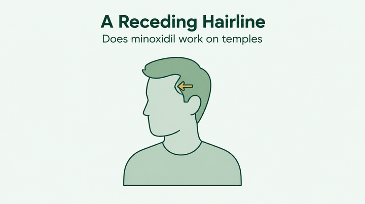 Does minoxidil work on a receding hairline