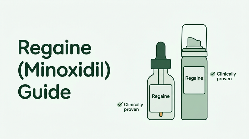 Regaine minoxidil guide