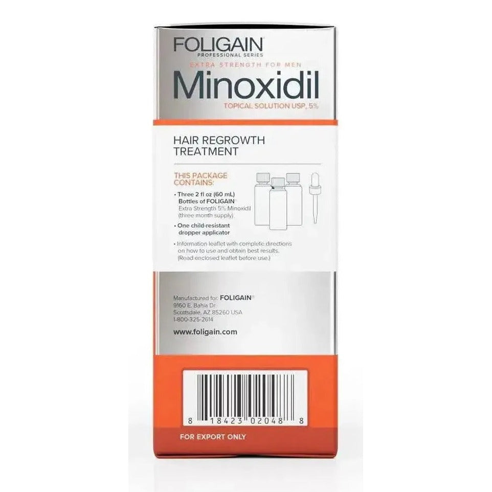 Foligain Lotion 5% for Men (3-Month Supply)