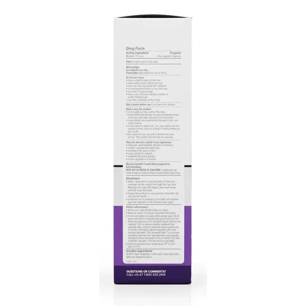 Foligain Foam 2% for Women (3-Month Supply)