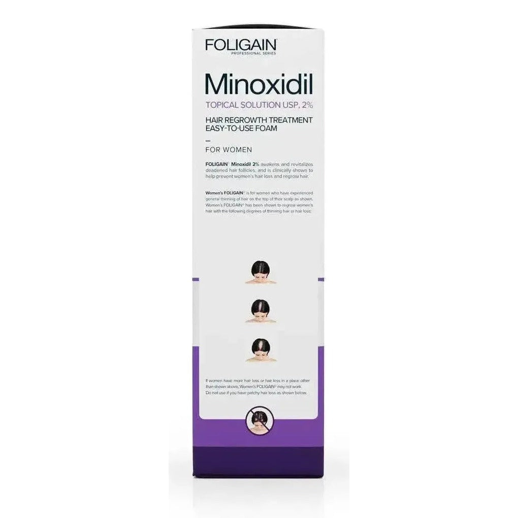 Foligain Foam 2% for Women (3-Month Supply)