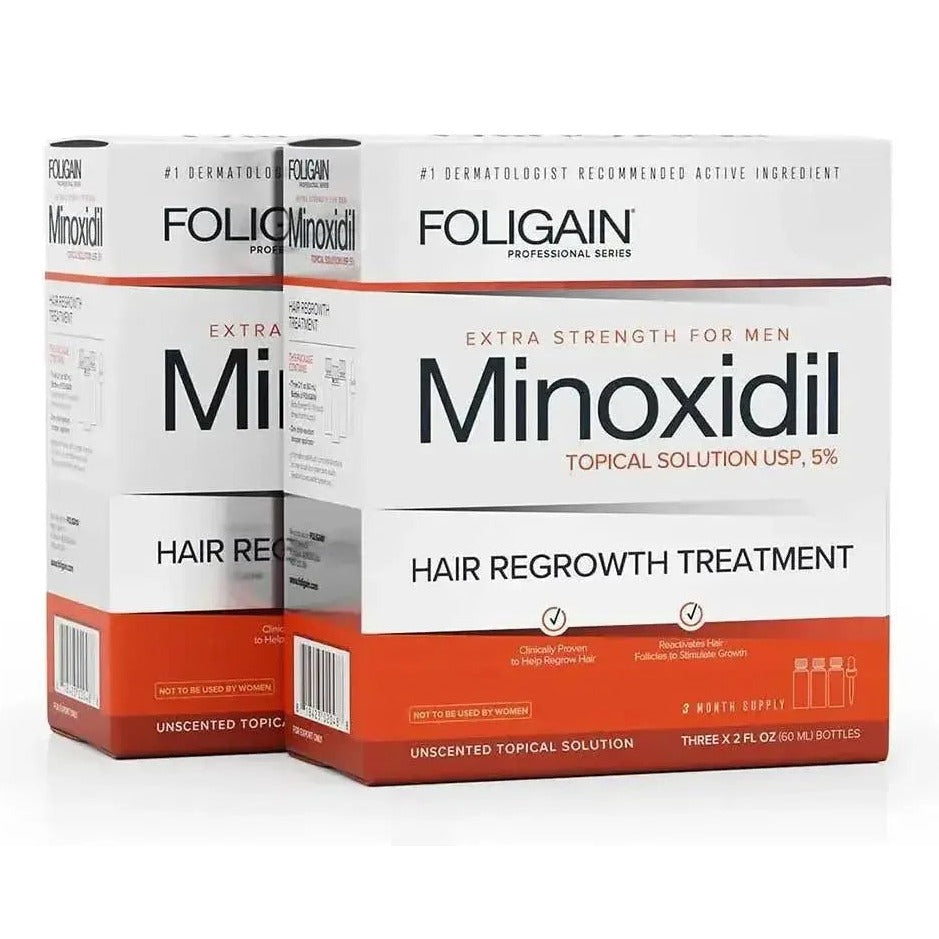 Foligain Lotion 5% for Men (3-6 Month Supply)