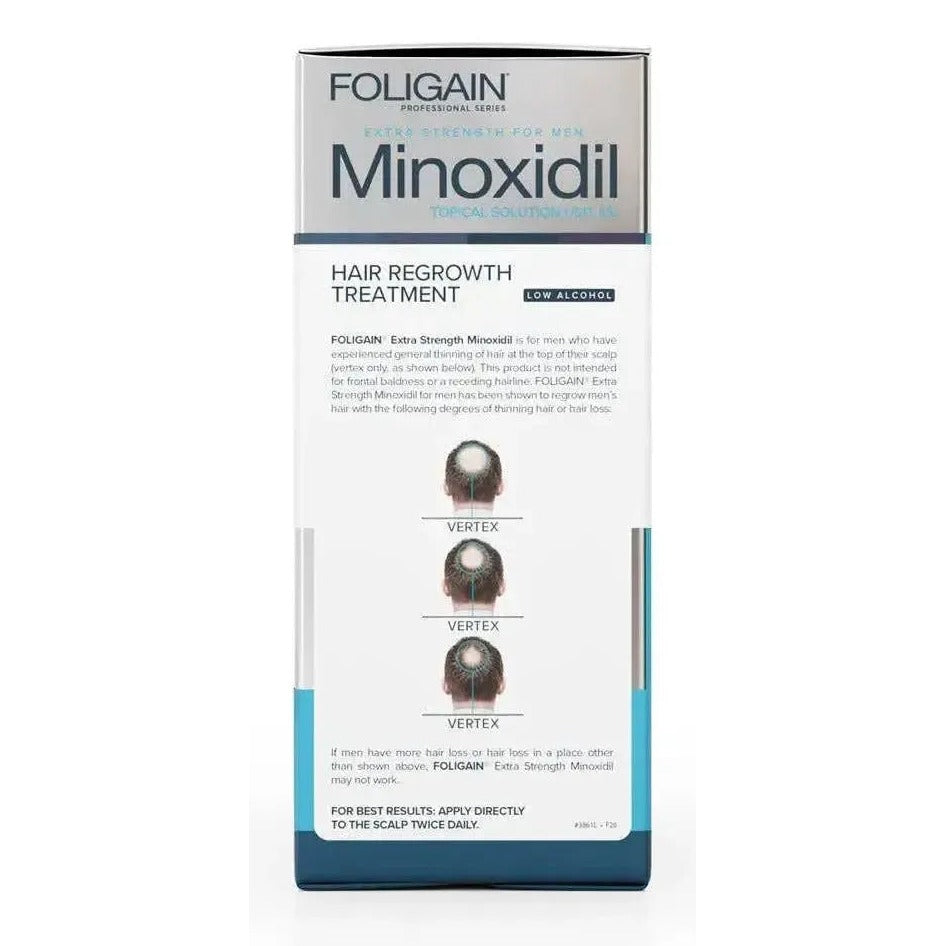 Foligain Lotion 5% for Men - Sensitive Skin (3-6 Month Supply)