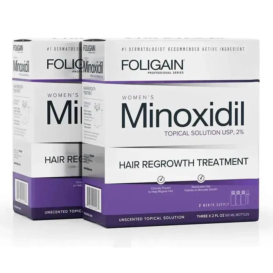 Foligain Lotion 2% for Women (3-6 Month Supply)