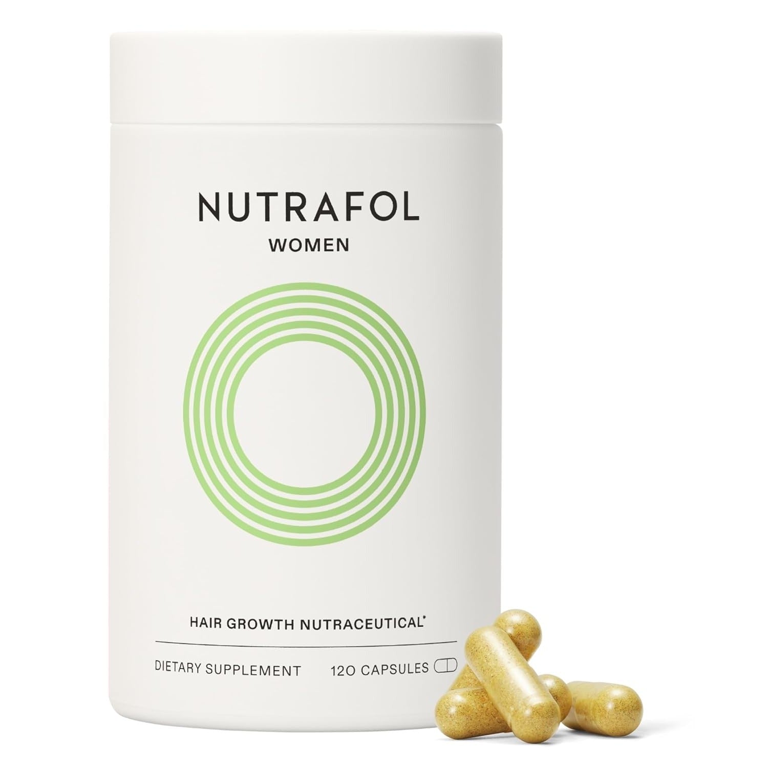 Nutrafol for Women 18-44 box of 120 capsules, front of pack