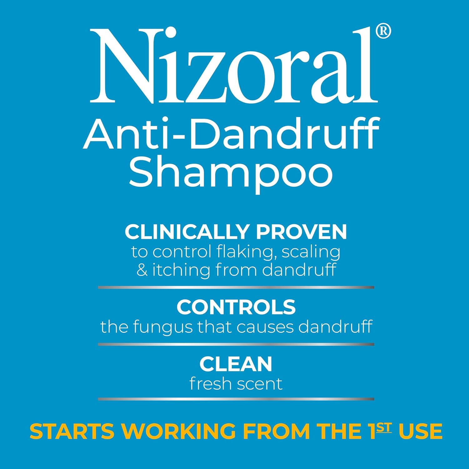 Nizoral Anti-dandruff Shampoo 1% (200ml)