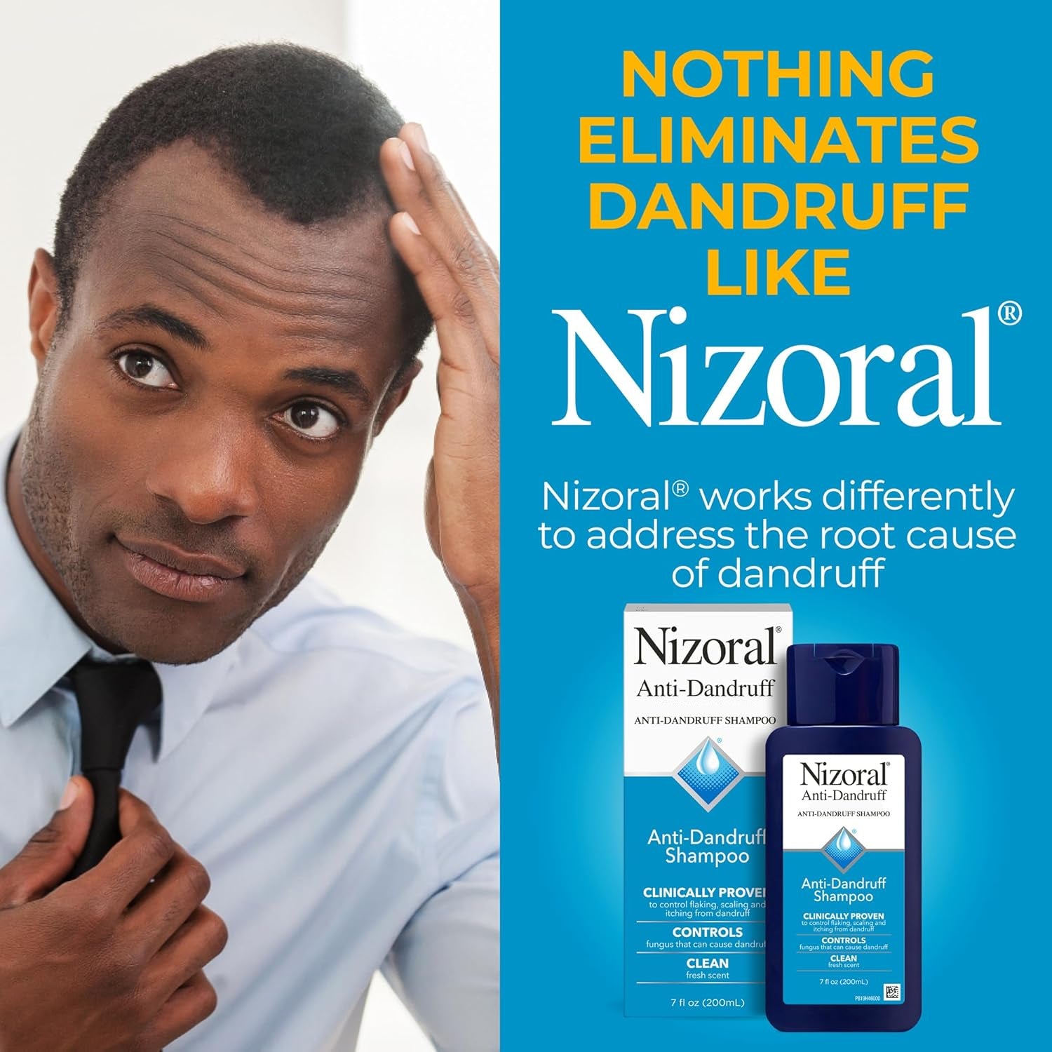Nizoral Anti-dandruff Shampoo 1% (200ml)