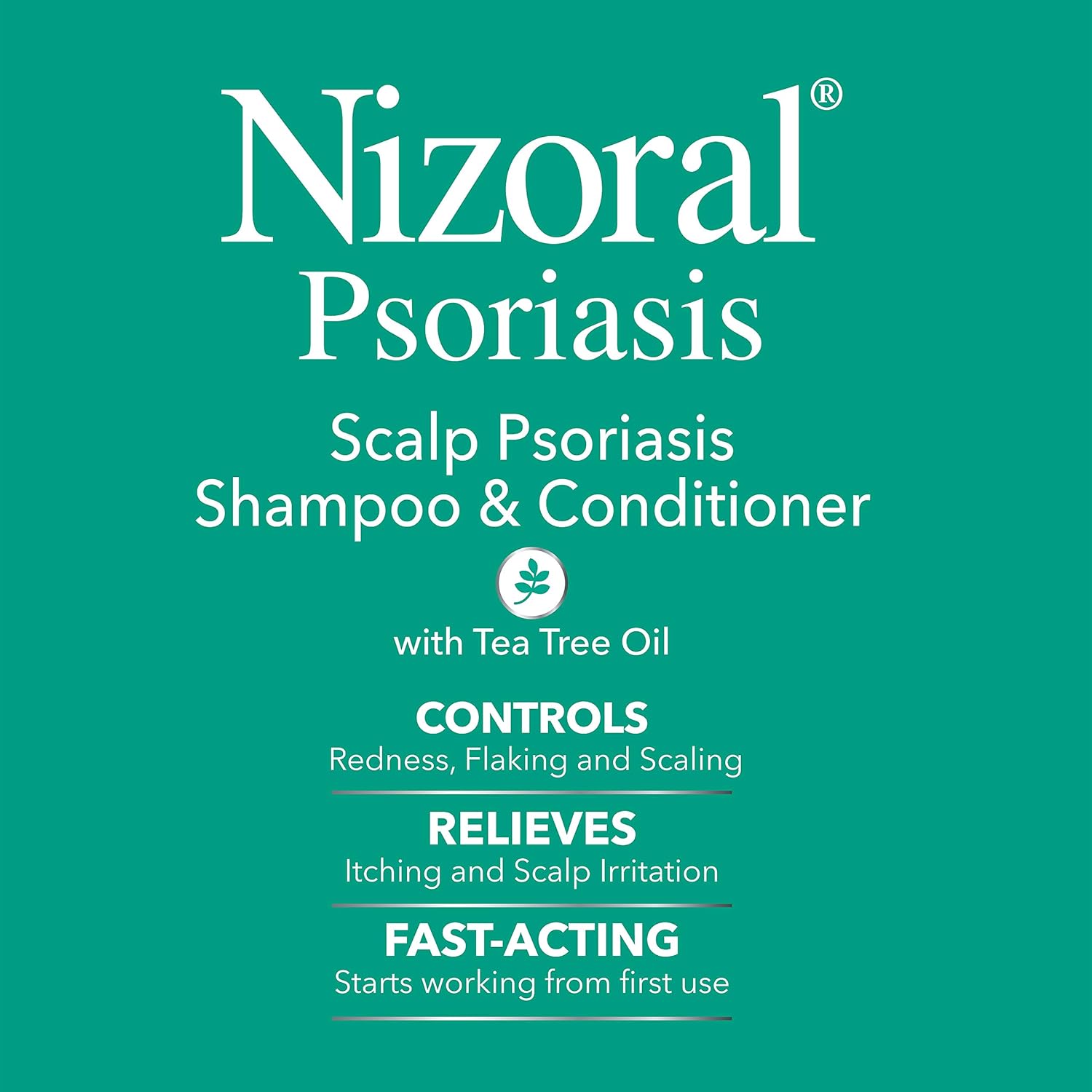 Nizoral Psoriasis Anti-dandruff Shampoo & Conditioner 3% Salicylic Acid (325ml)