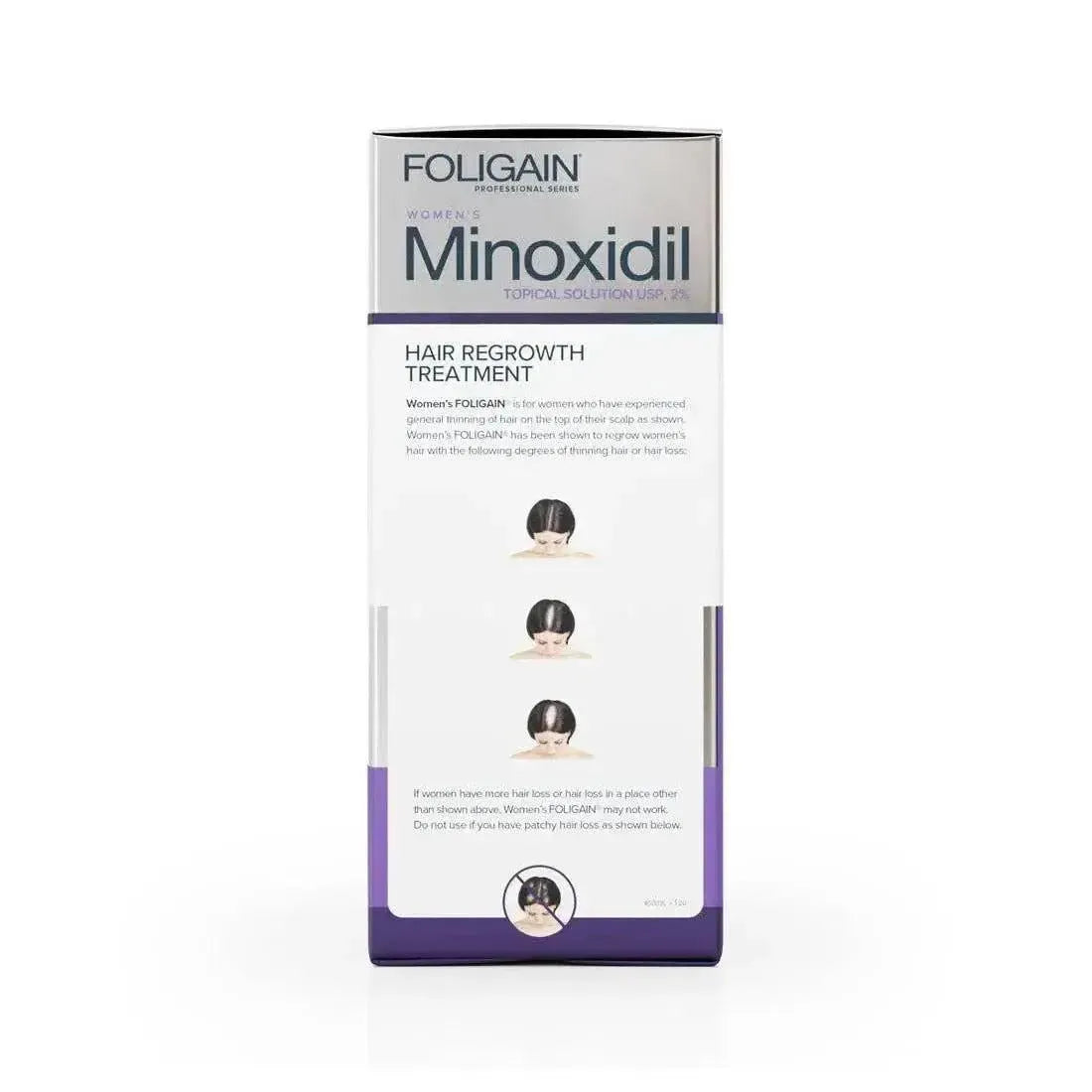 Foligain Lotion 2% for Women (6-Month Supply)