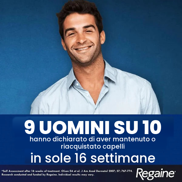 Regaine Schiuma Minoxidil 5% per Uomo