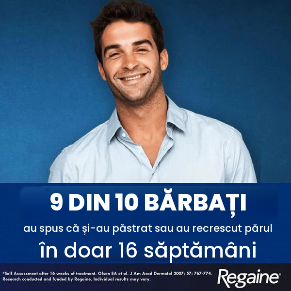 Spumă Regaine Minoxidil 5% pentru bărbați - rezervă pentru 12 luni