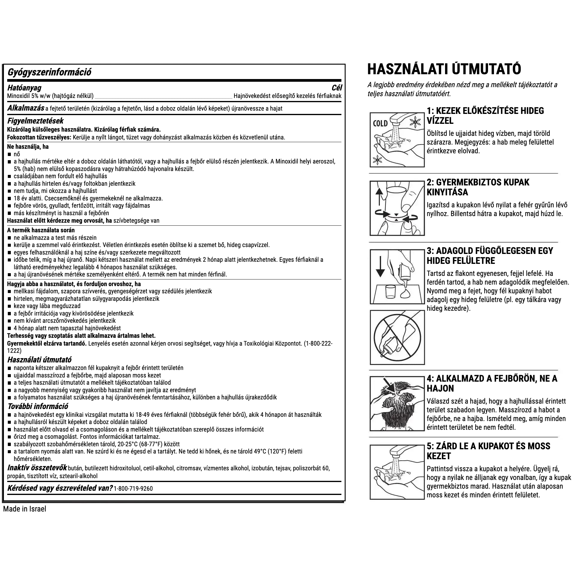 Kirkland hab 5% férfiaknak (3 havi adag)