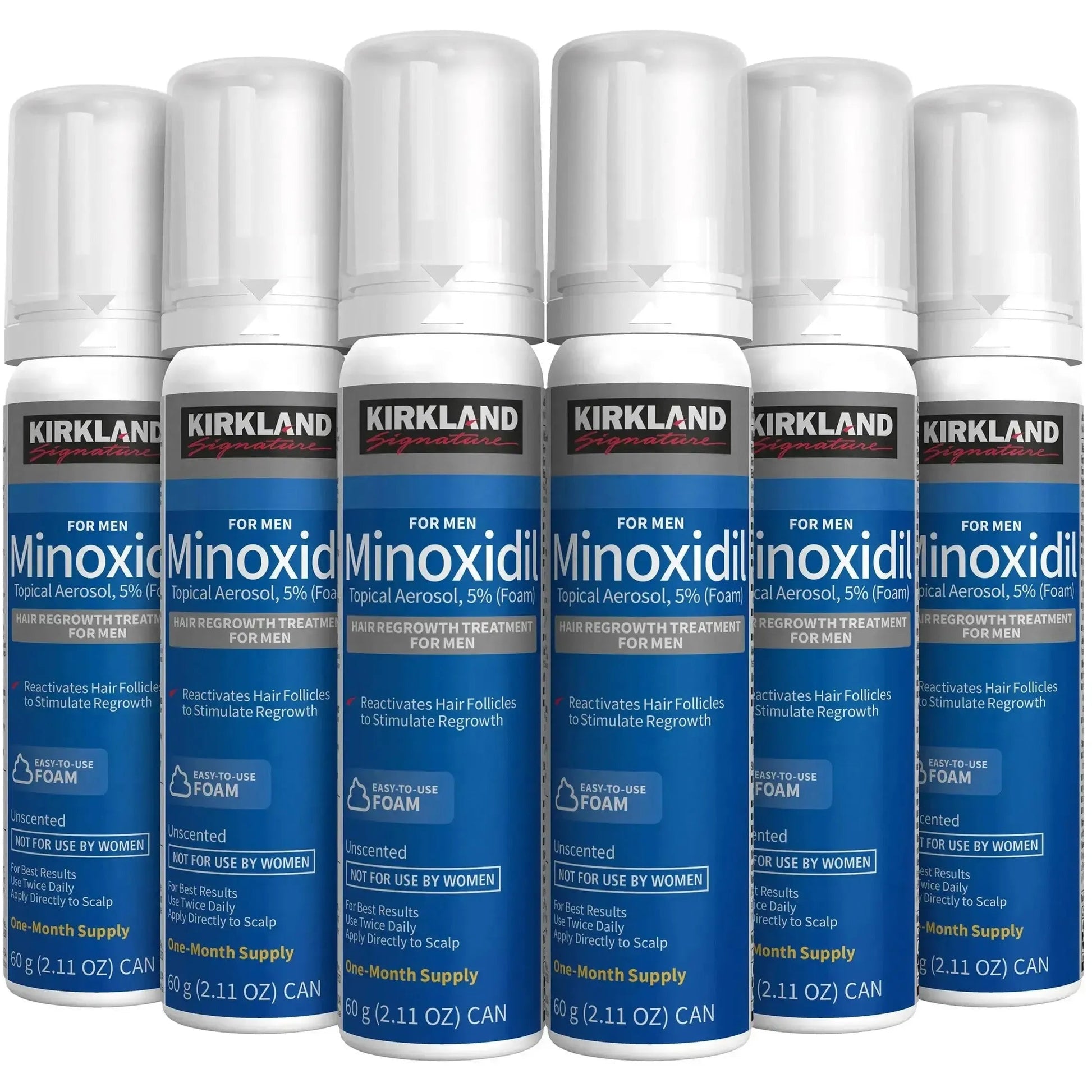 Kirkland Schiuma 5% per Uomo (6 Mesi)