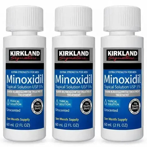 Kirkland Lotion 5% for Men (3-Month Supply)