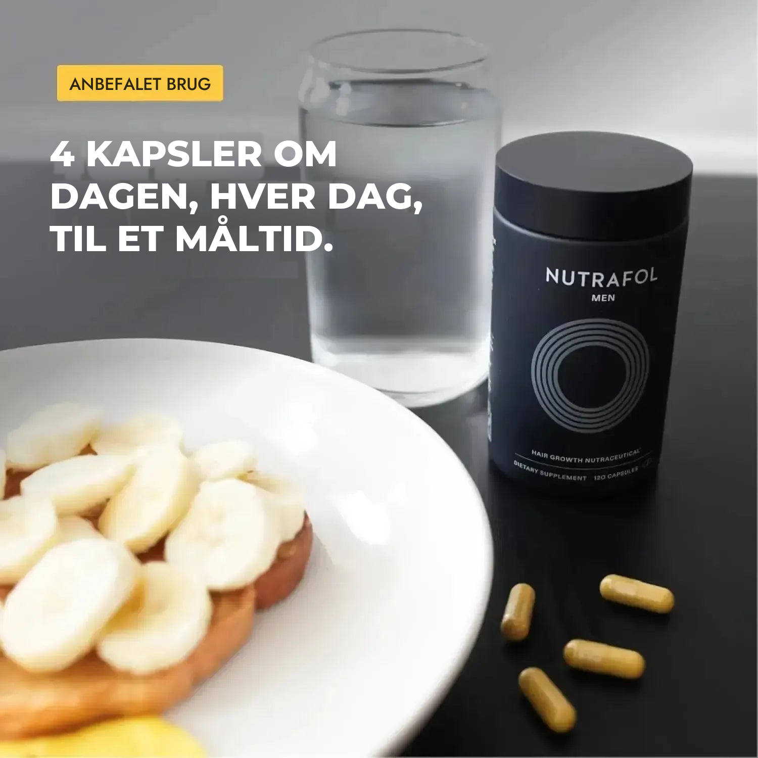 Nutrafol til Mænd (120 kapsler)