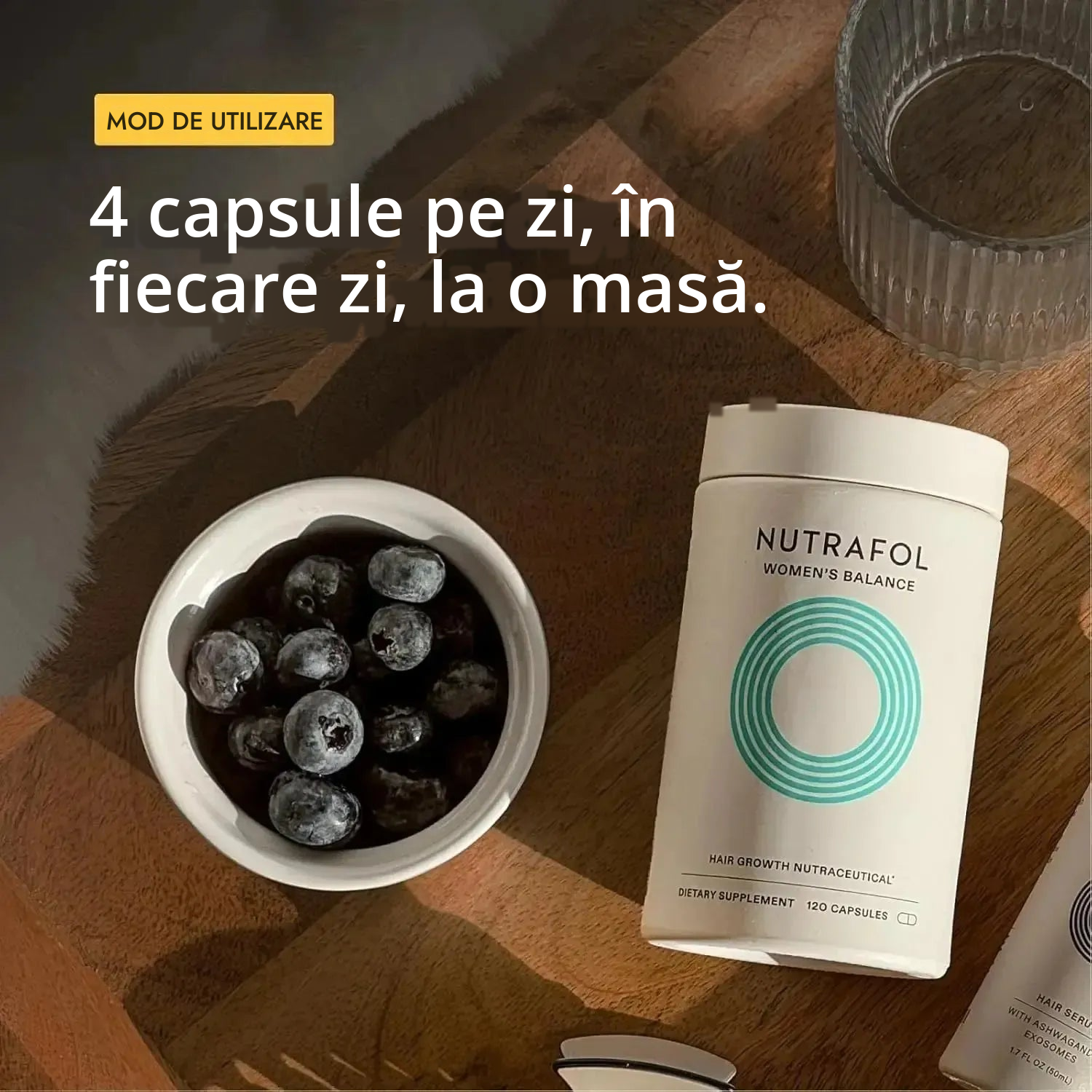 Nutrafol pentru femei 45+ (120 capsule)