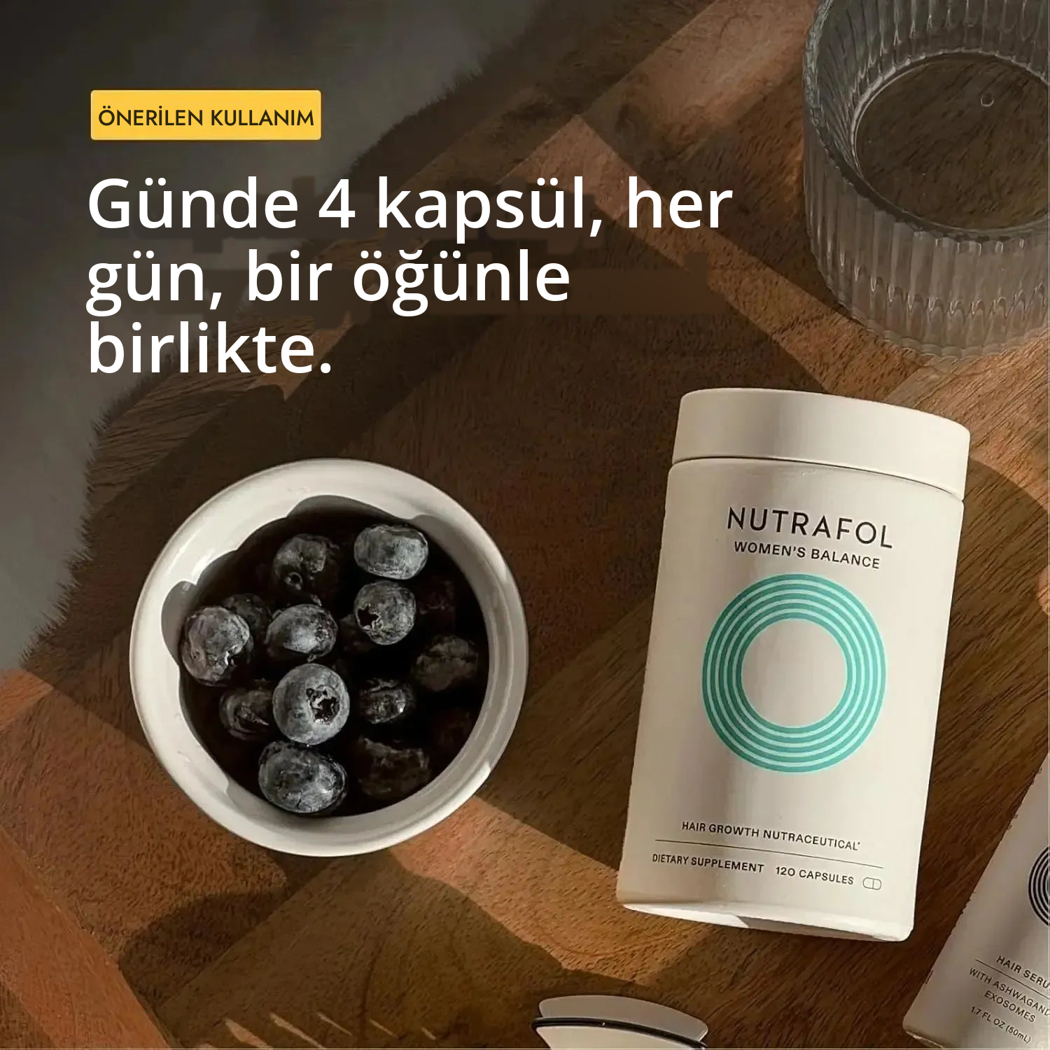 Nutrafol Kadınlar İçin 45+ (120 Kapsül)