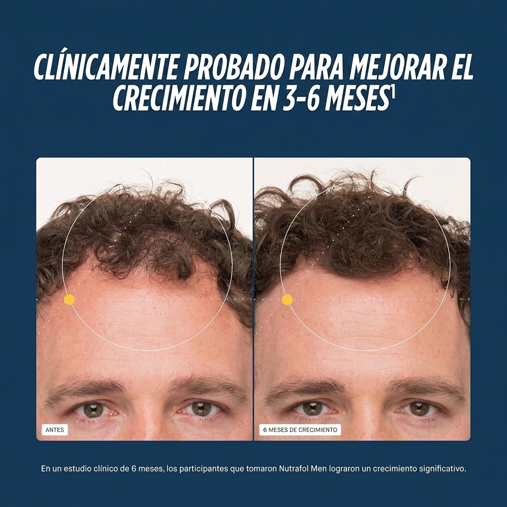Nutrafol para Hombres (120 Cápsulas)