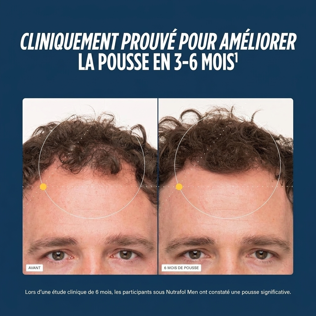 Nutrafol pour Hommes (120 Capsules)