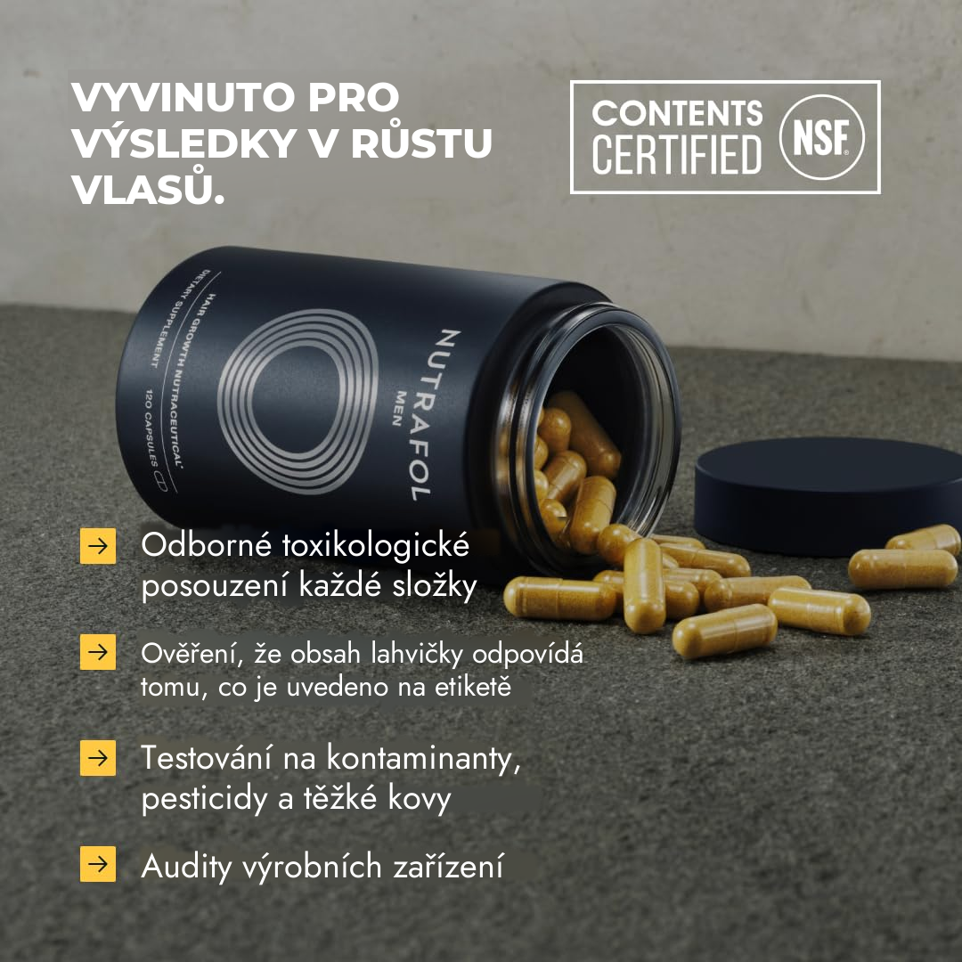 Nutrafol pro muže (120 kapslí)