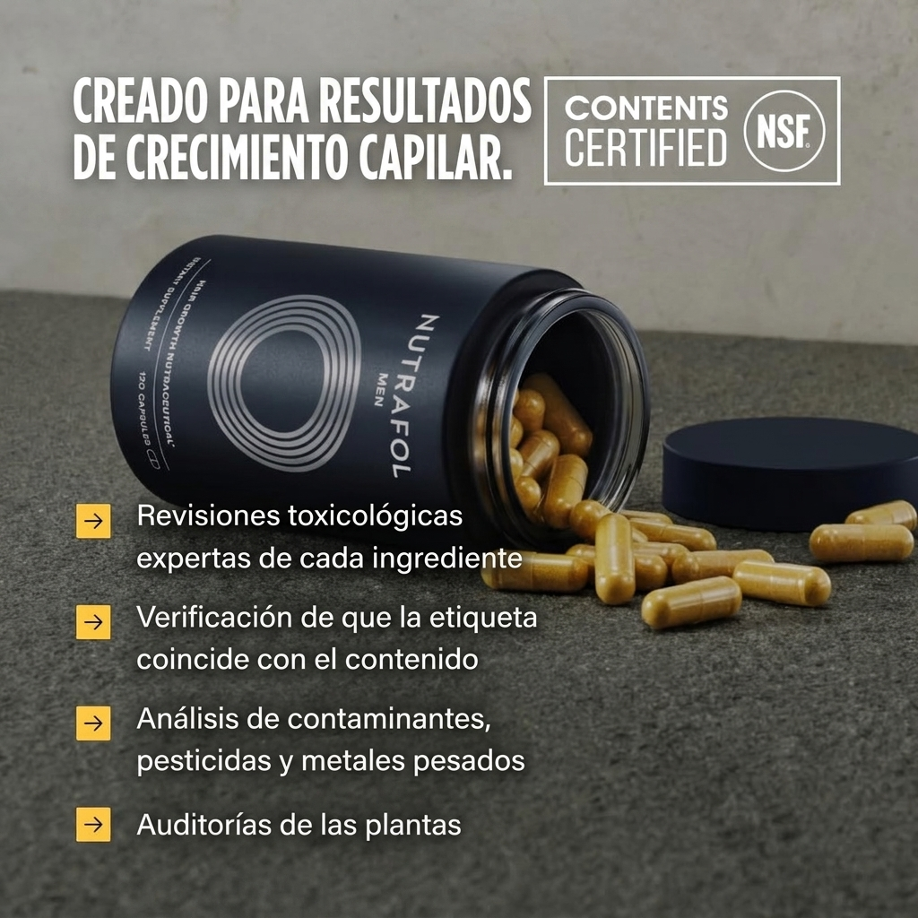 Nutrafol para Hombres (120 Cápsulas)