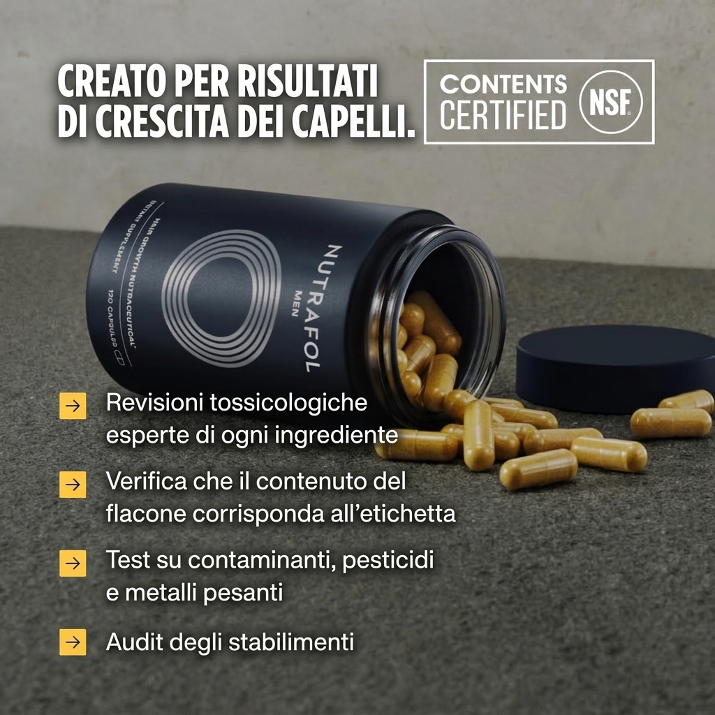 Nutrafol per Uomo (120 Capsule)