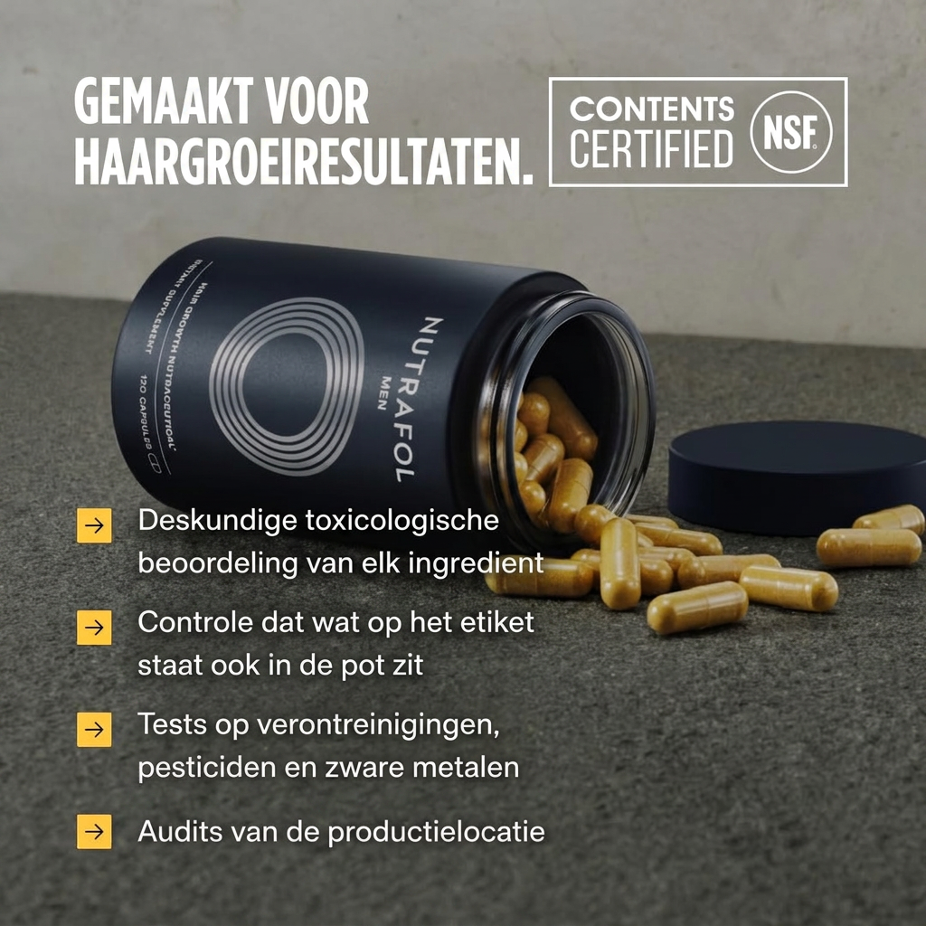 Nutrafol voor Mannen (120 Capsules)