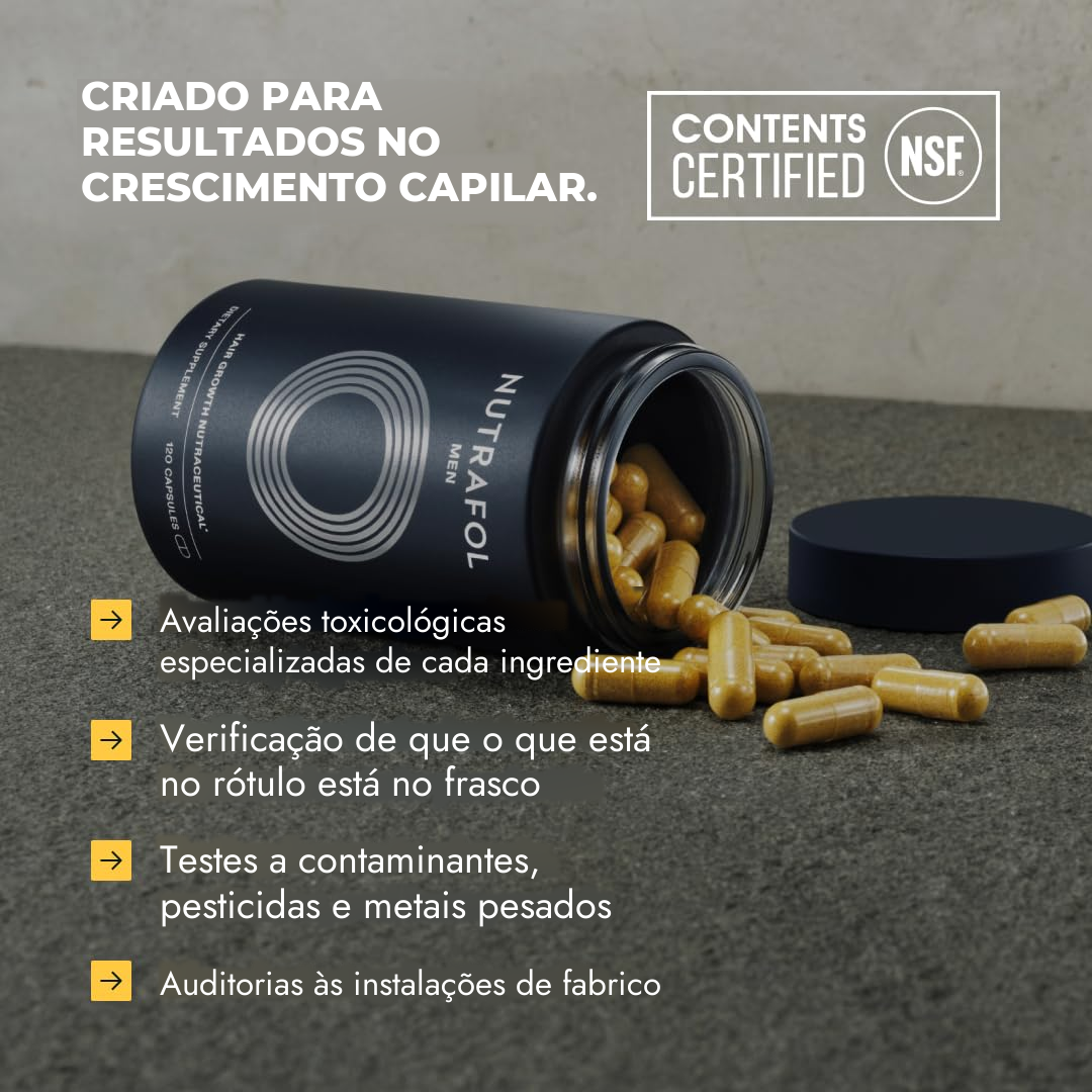 Nutrafol para Homem (120 Cápsulas)