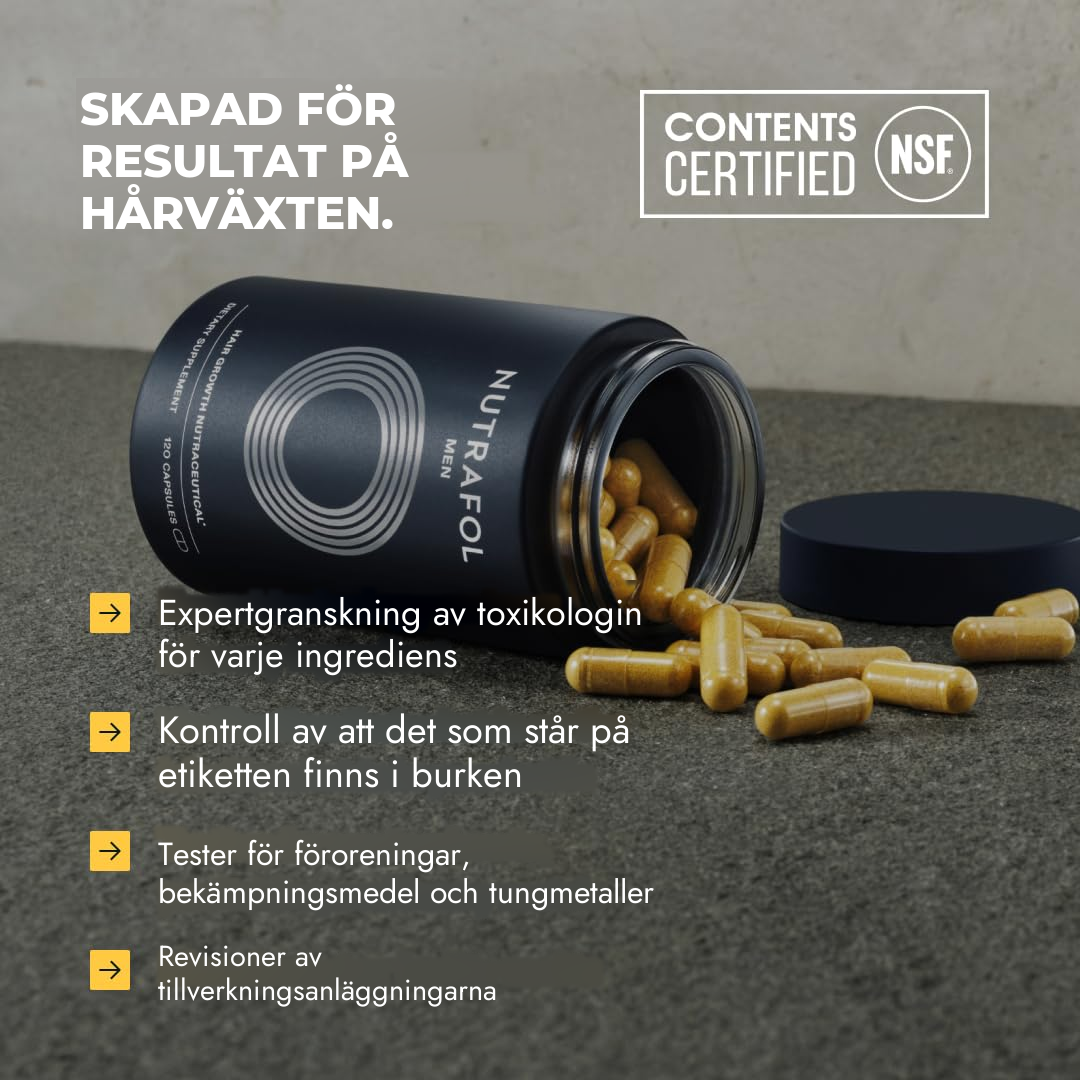 Nutrafol för män (120 kapslar)