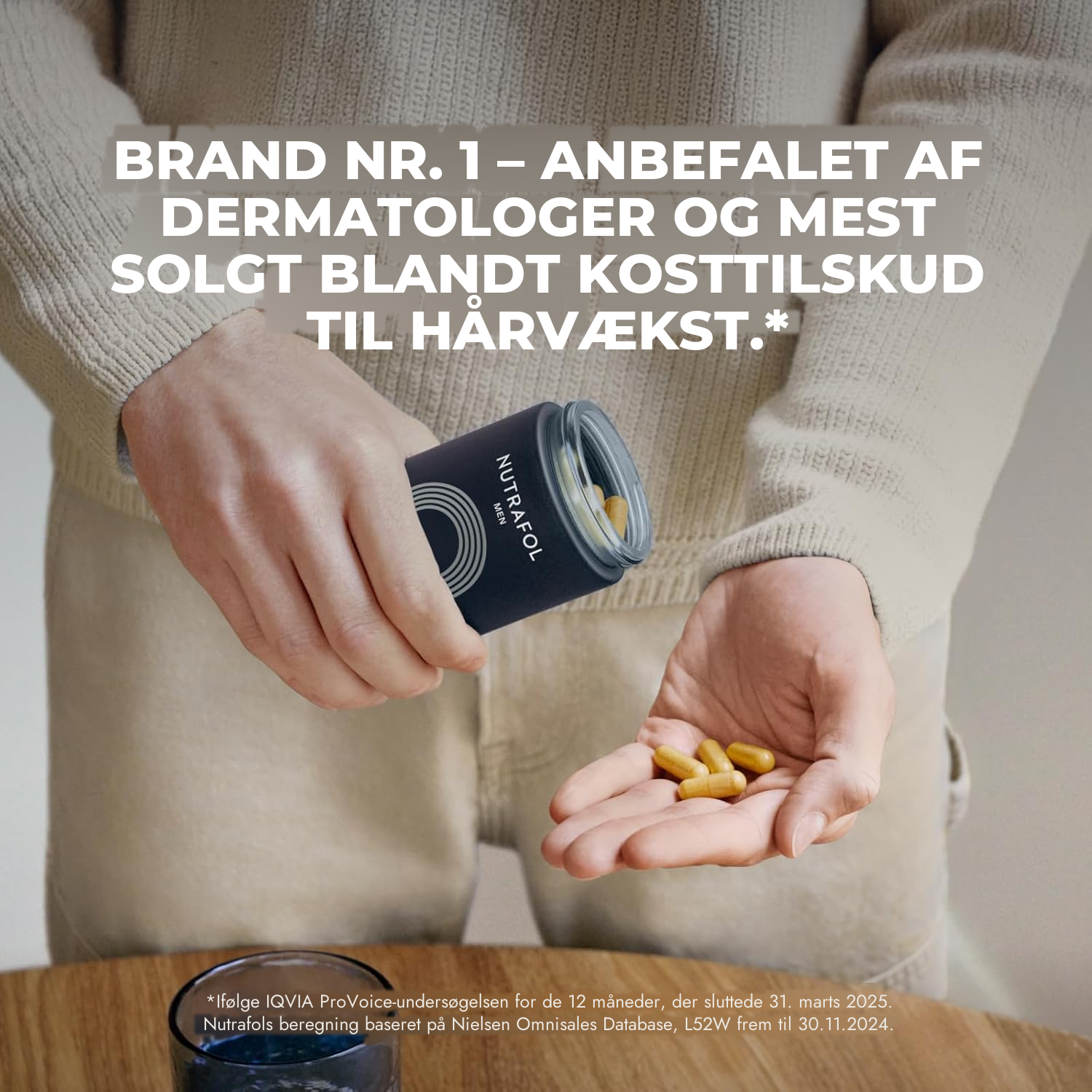 Nutrafol til Mænd (120 kapsler)