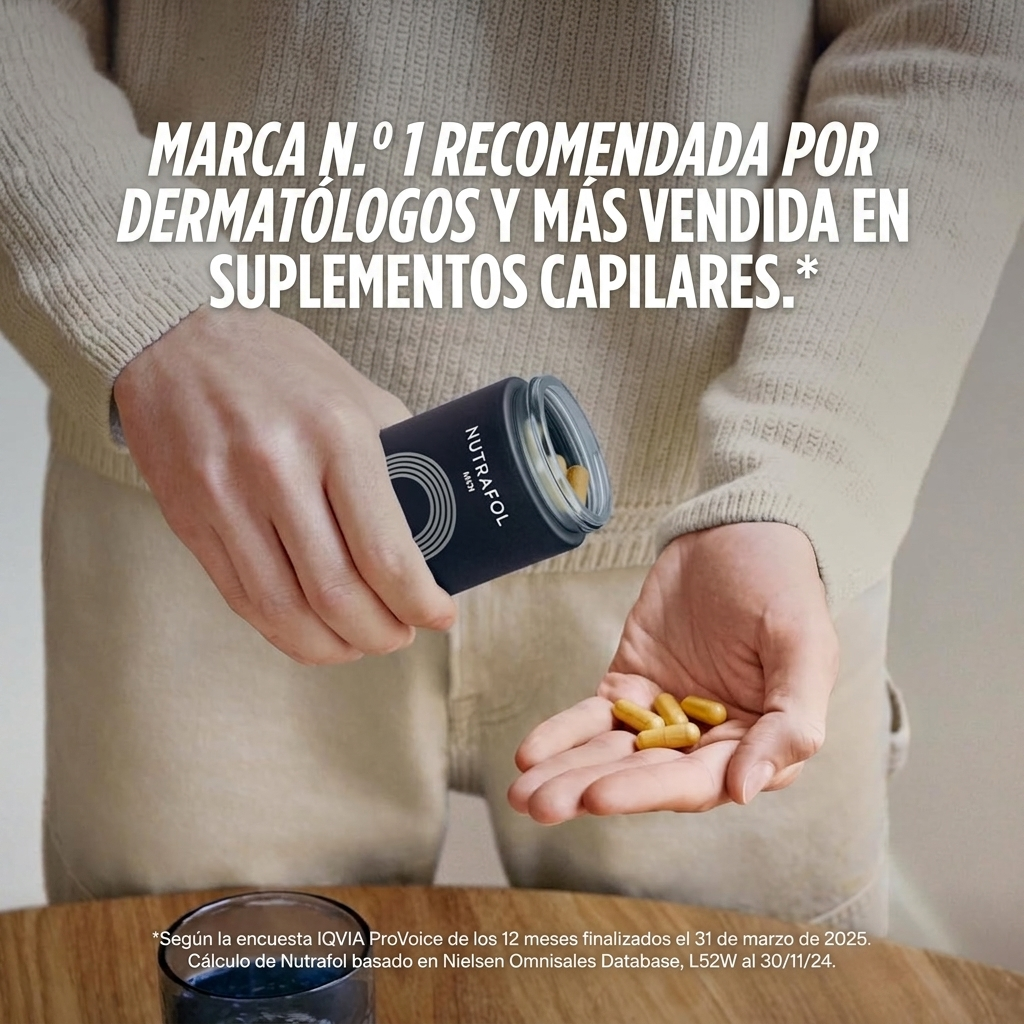 Nutrafol para Hombres (120 Cápsulas)