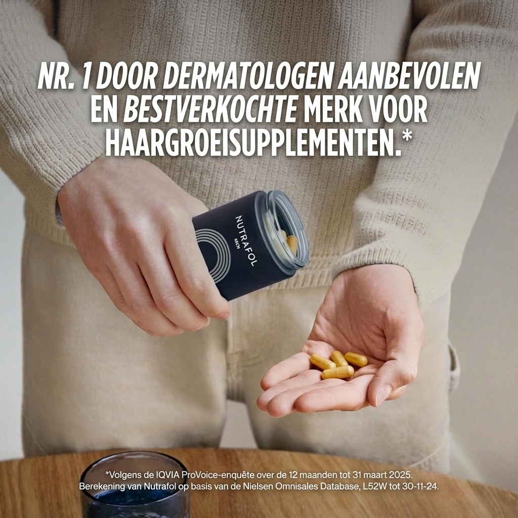 Nutrafol voor Mannen (120 Capsules)