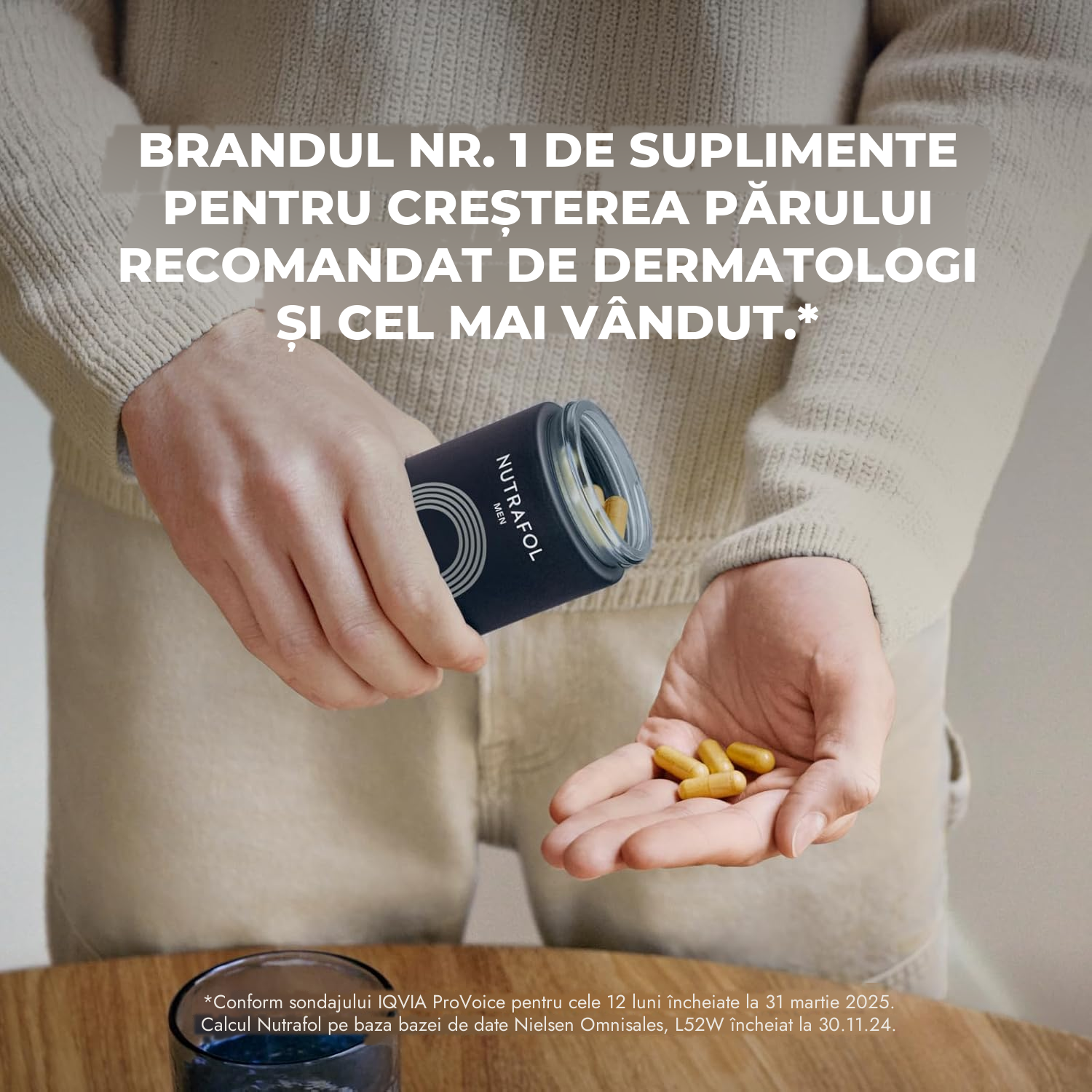 Nutrafol pentru Bărbați (120 Capsule)