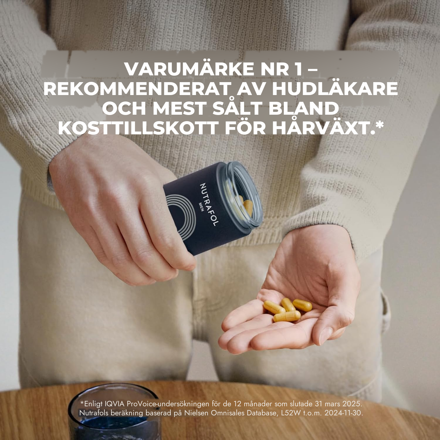 Nutrafol för män (120 kapslar)