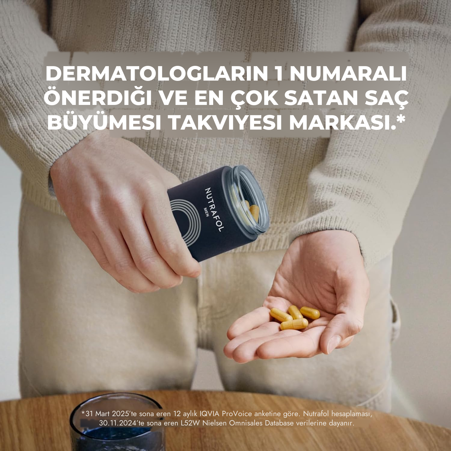 Nutrafol Erkekler İçin (120 Kapsül)