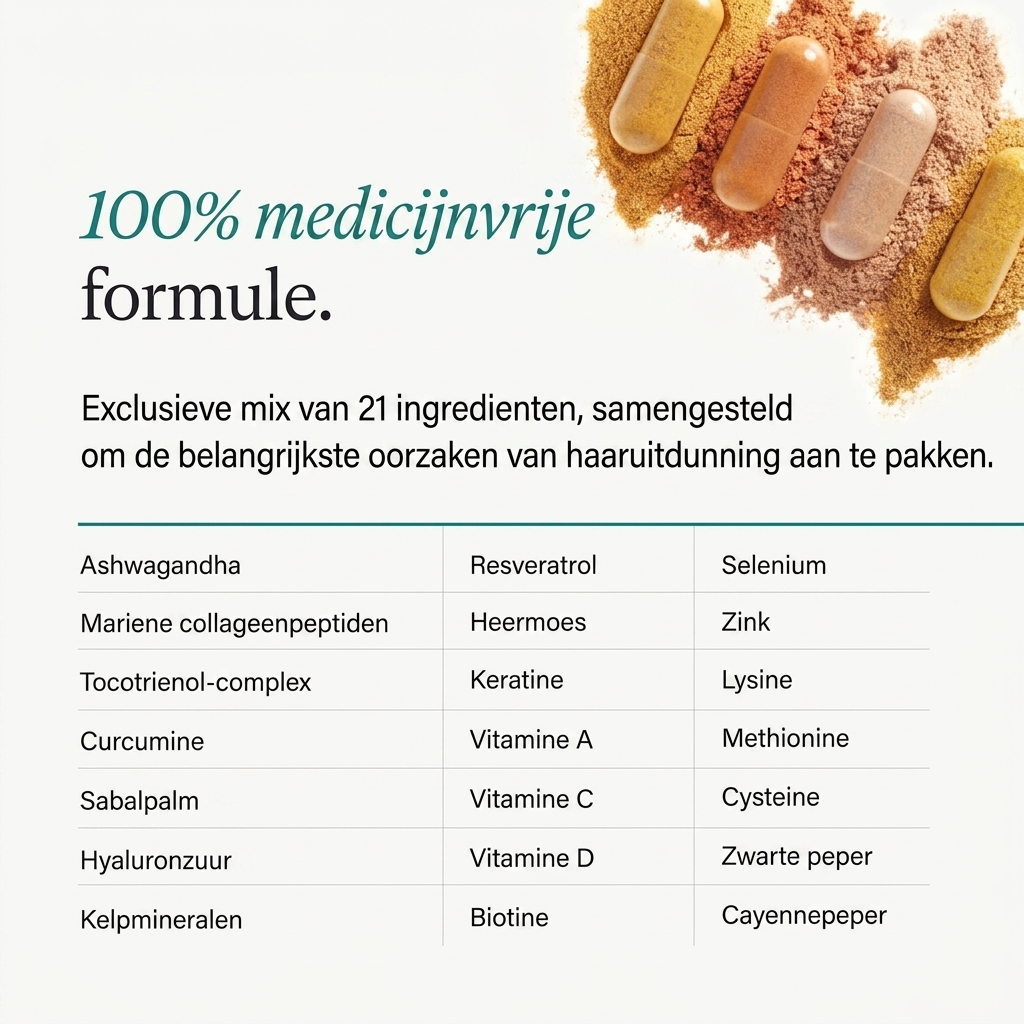 Supplementdoos Nutrafol for Women 18-44, schuin van opzij