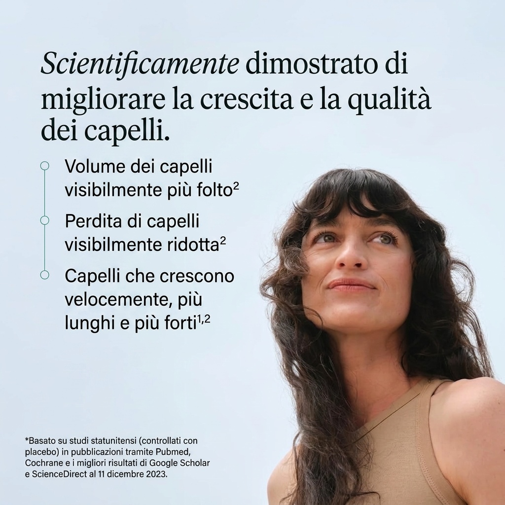 Confezione di integratore Nutrafol for Women 18-44 vista di lato