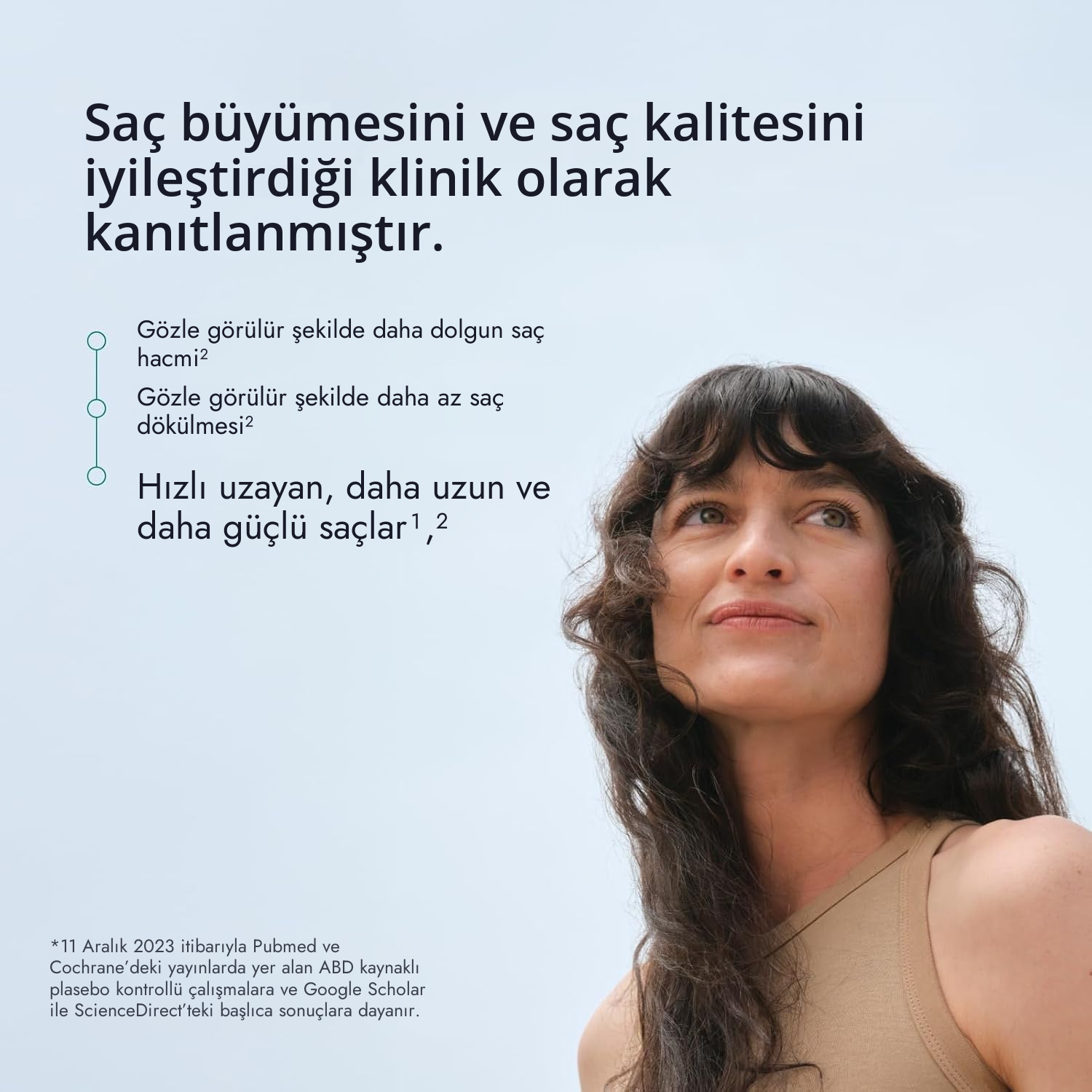 Nutrafol for Women 18-44 takviye paketi yandan görünüm