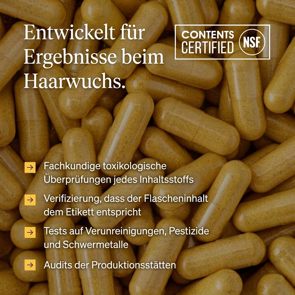 Packung Nutrafol for Women 18-44 zum Größenvergleich in der Hand gehalten