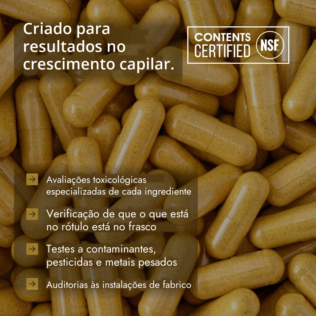 Pack Nutrafol for Women 18-44 segurado na mão para escala
