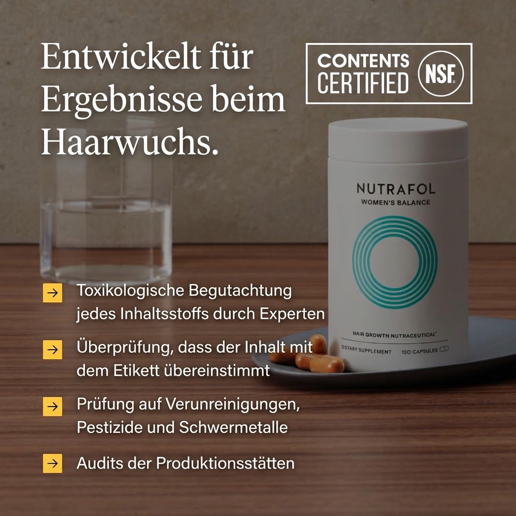 Nutrafol für Frauen 45+ (120 Kapseln)
