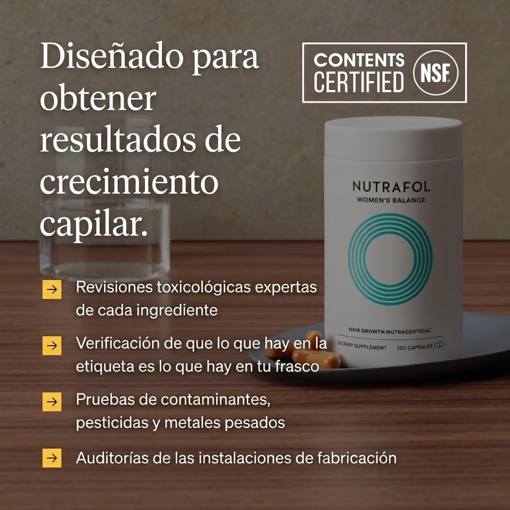 Nutrafol para Mujeres 45+ (120 Cápsulas)