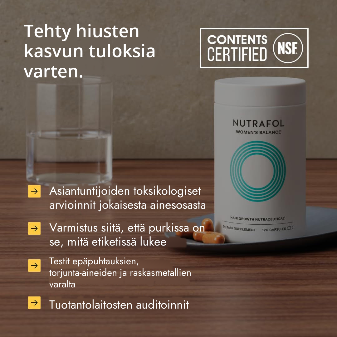 Nutrafol naisille 45+ (120 kapselia)
