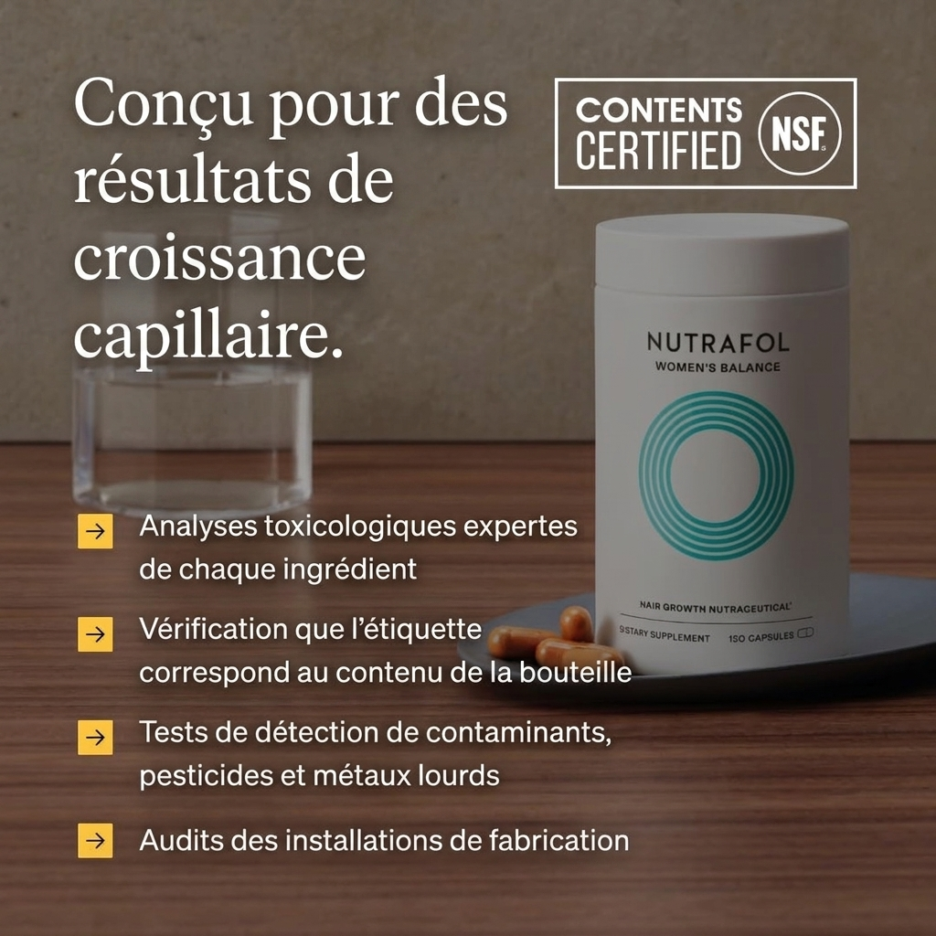 Nutrafol pour Femmes 45+ (120 Capsules)