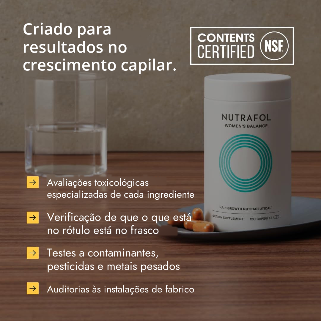 Nutrafol para Mulher 45+ (120 Cápsulas)