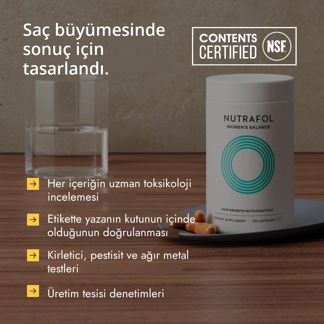 Nutrafol Kadınlar İçin 45+ (120 Kapsül)