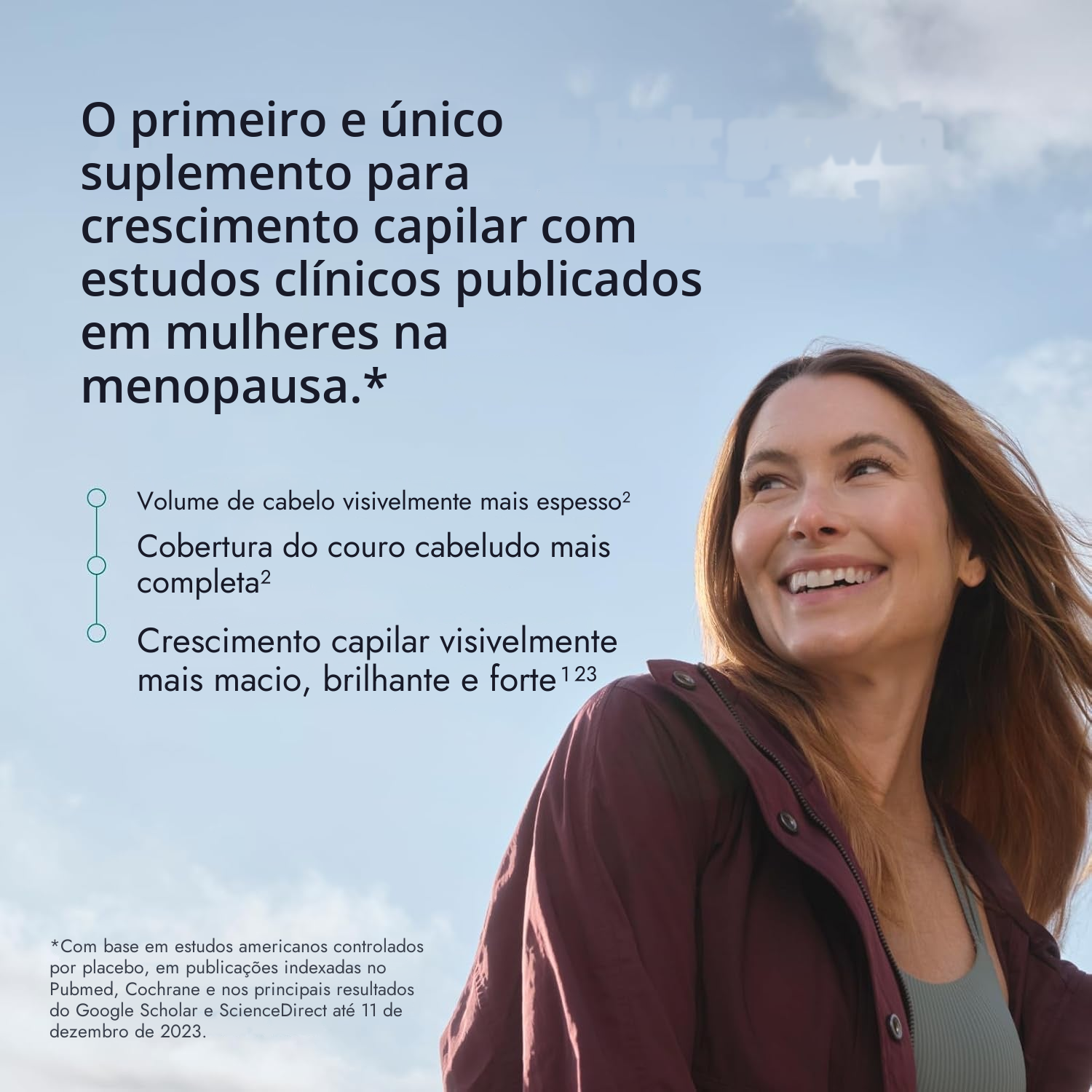 Nutrafol para Mulheres 45+ (120 Cápsulas)