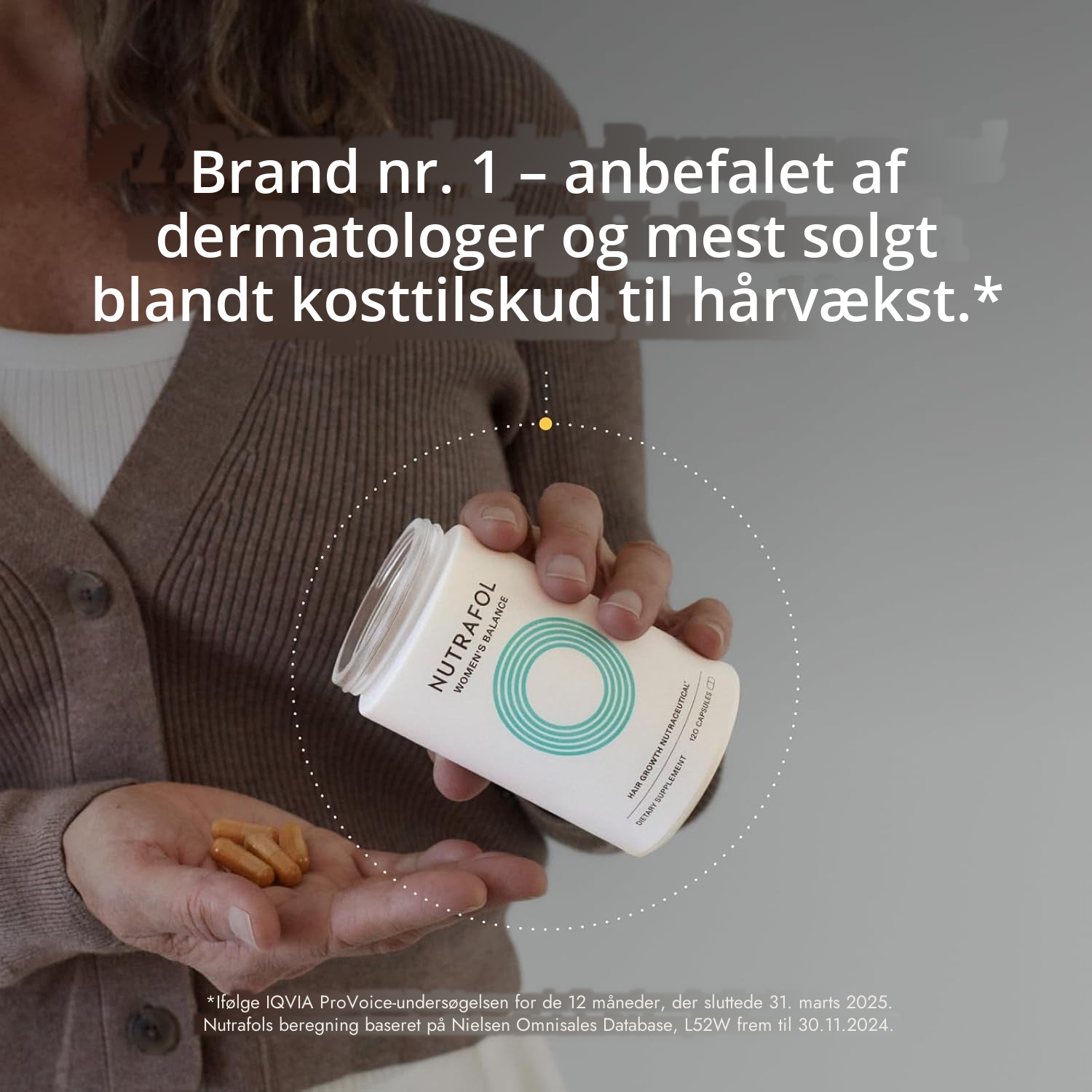 Nutrafol til Kvinder 45+ (120 kapsler)